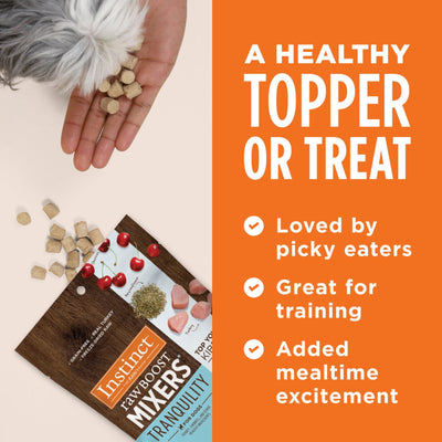 Natures Variety Instinct Raw Boost Mixers Dog Freeze-dried 12.5oz. Tranquility Turkey Topper