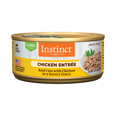 Natures Variety Instinct Cat Can 5.5oz. Chicken Flaked (Case of 12)