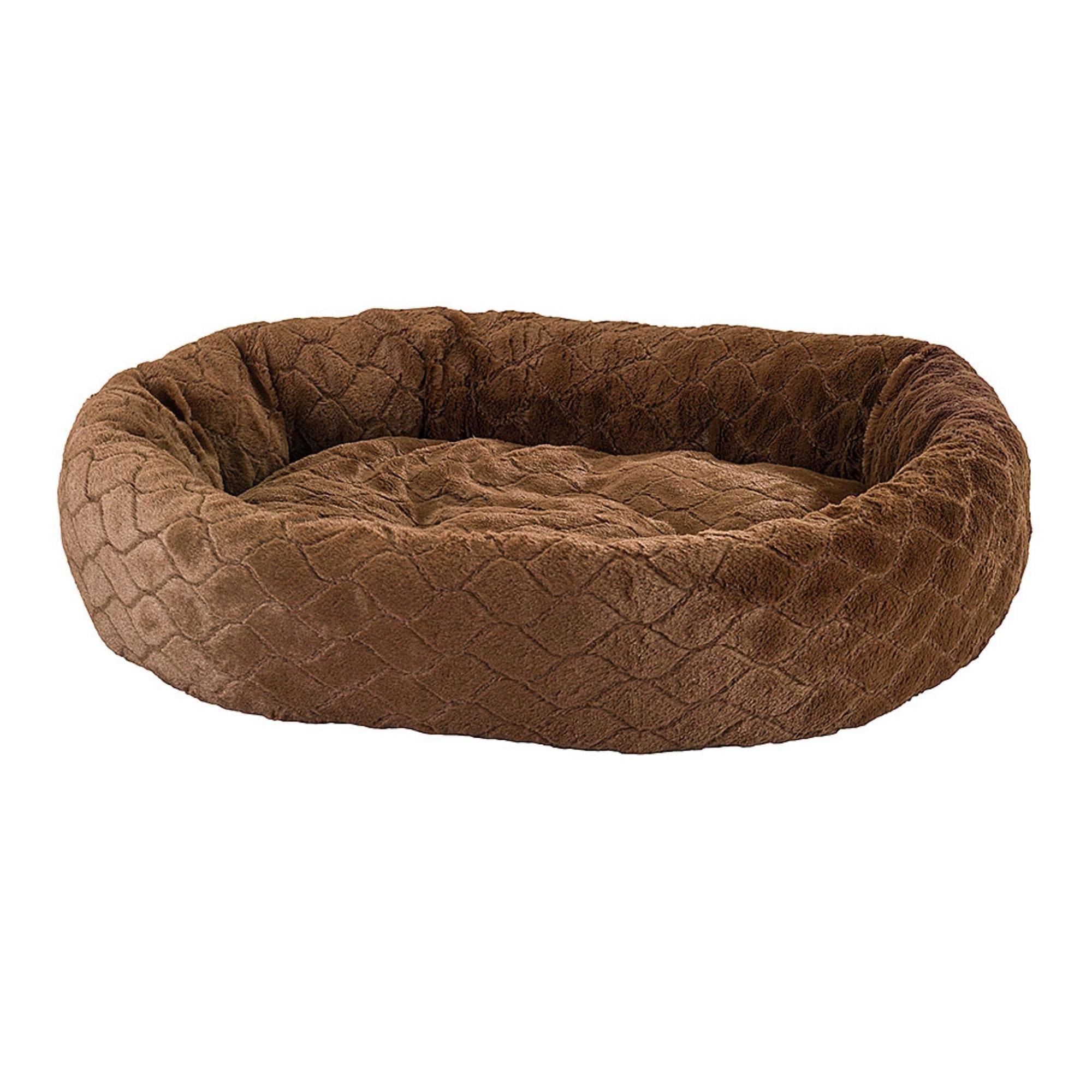 Ethical Pet Sleep Zone Diamond Cut Lounger 27? Choc