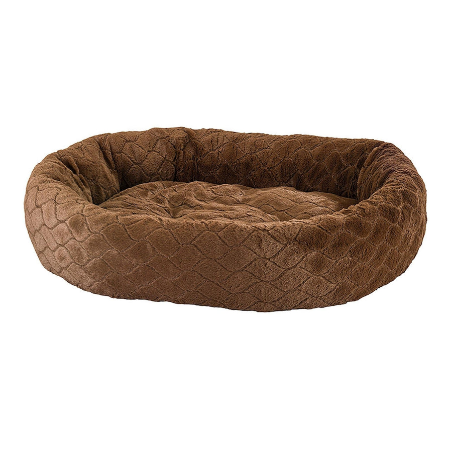 Ethical Pet Sleep Zone Diamond Cut Lounger 27? Choc