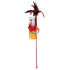 OurPets Real Bird Wand Cardinal Catnip Toy Red 1ea