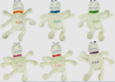 Multipet Flea Bite Me Dog Toy Assorted 1ea/12 in