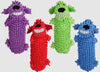 Multipet Loofa Floppy Water Bottle Buddies Dog Toy Assorted 1ea/11 in