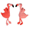 **Multipet Pet Envy Corduroy Flamingos Dog Toy Assorted 1ea/17 in