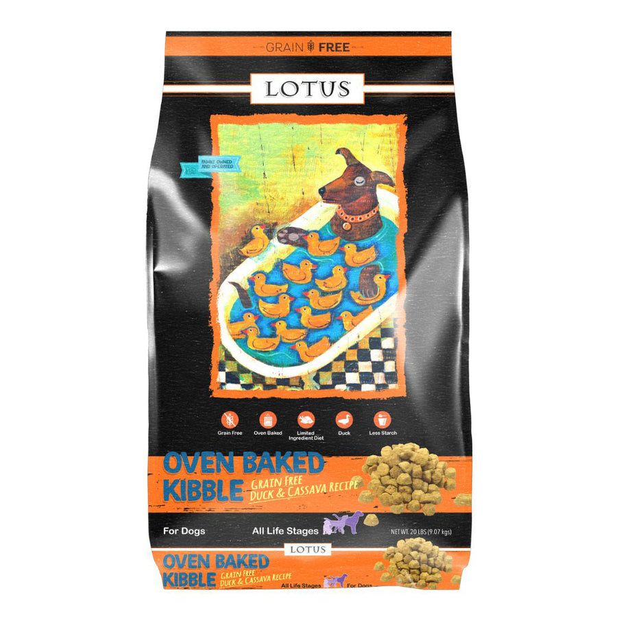 Lotus Dog Adult Grain Free Duck Sweet Potato 20Lb