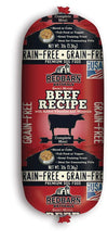 Redbarn Pet Products Grain Free Dog Food Roll Beef 1ea/3 lb