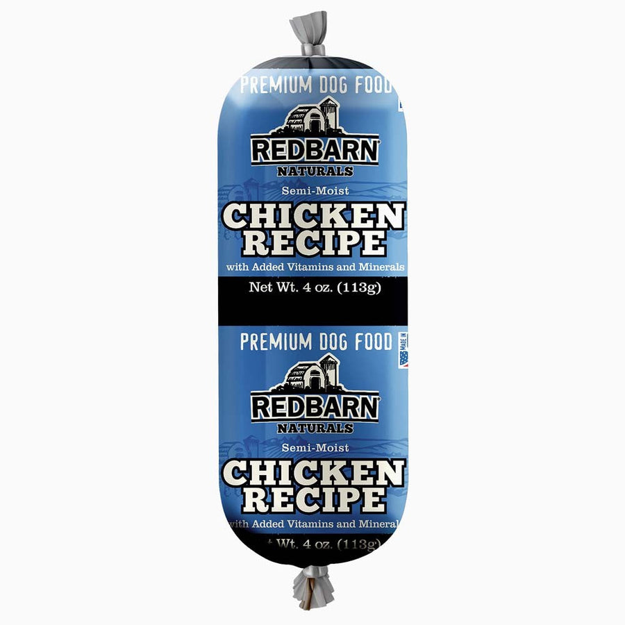 Redbarn Pet Products Dog Food Roll Chicken 4oz 24ct