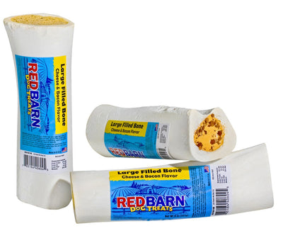 Redbarn Pet Products Filled Bone Dog Treat Cheese & Bacon 1ea/5 oz, LG