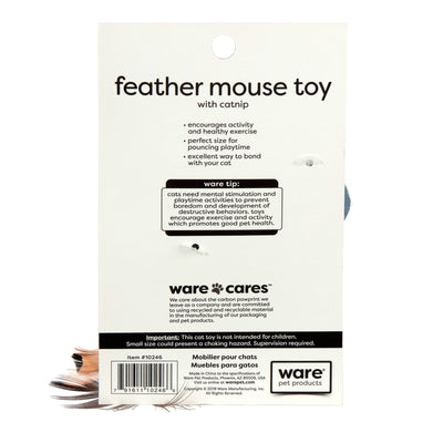 Ware Feather Mouse Cat Toy