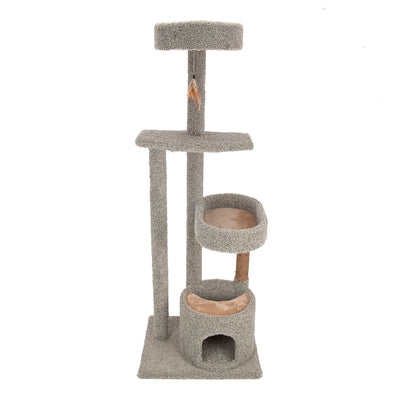 Ware Kitty Skyscraper Tower Cat Furniture 21 x 25 x 65in.