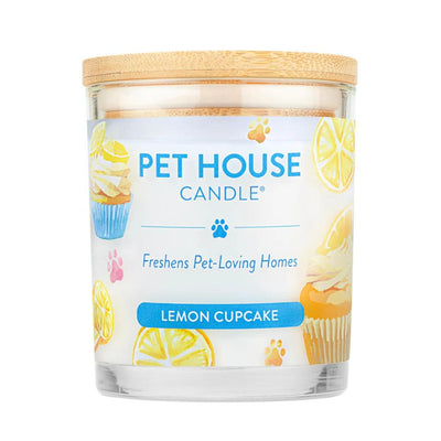 Pet House Candle Lemon Cupcake Large  (Case of 3)