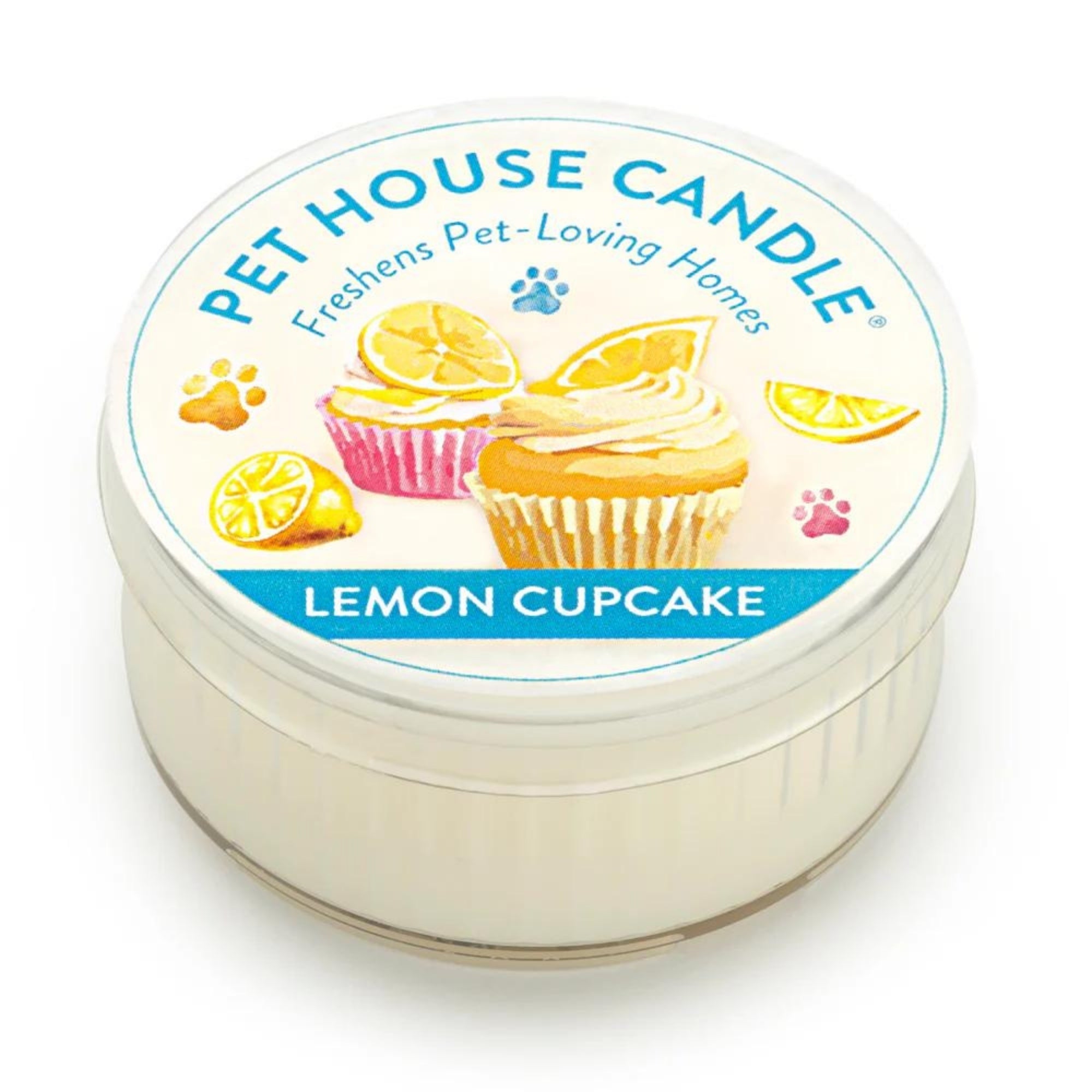 Pet House Candle Lemon Cupcake Mini  (Case of 12)
