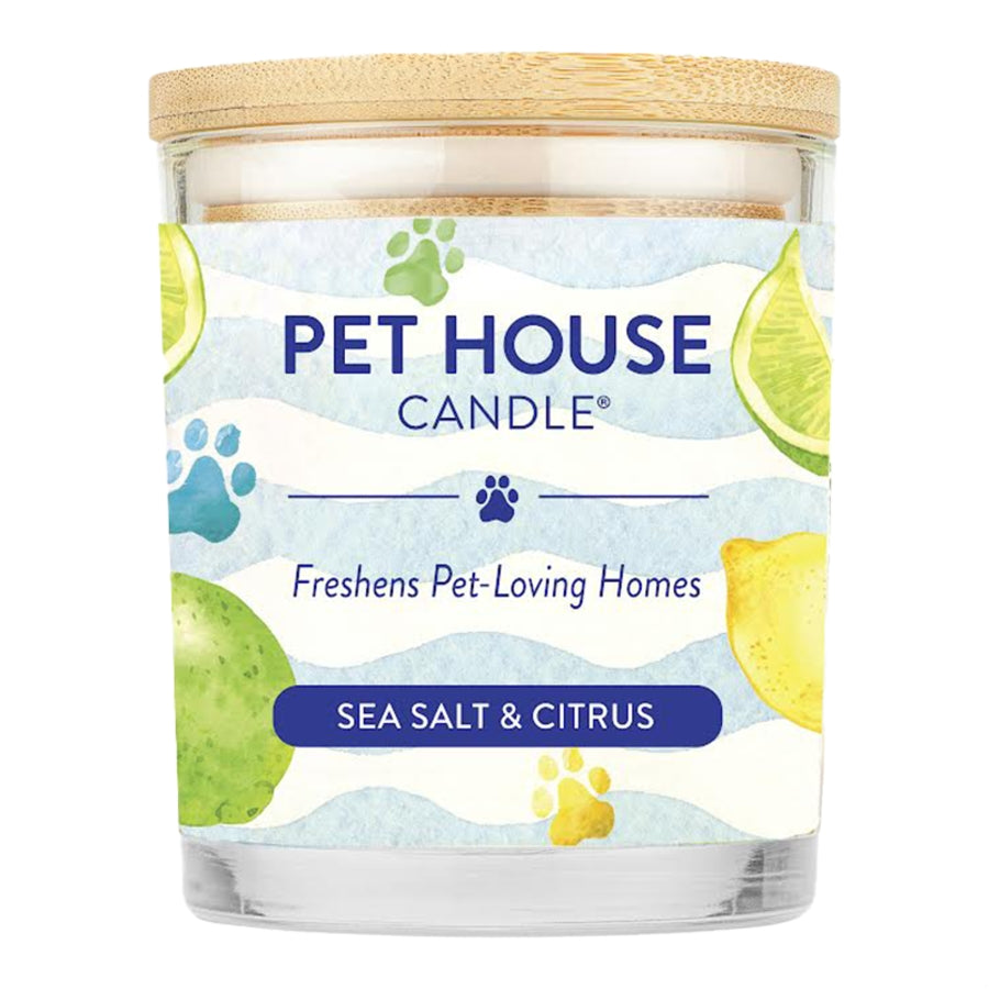 Pet House Candle Sea Salt & Citrus Large Candle 9oz.  (Case of 3)