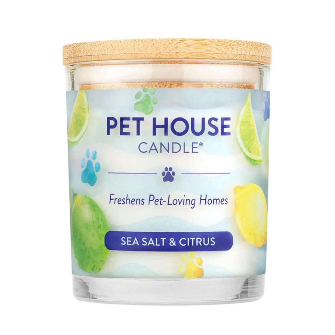 Pet House Candle Sea Salt & Citrus Large Candle 9Oz 3 Count