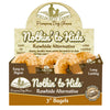 Fieldcrest Farms Nothin' to Hide Peanut Butter Bagels Dog Treat Peanut Butter 24ea/3 in, 24 pk