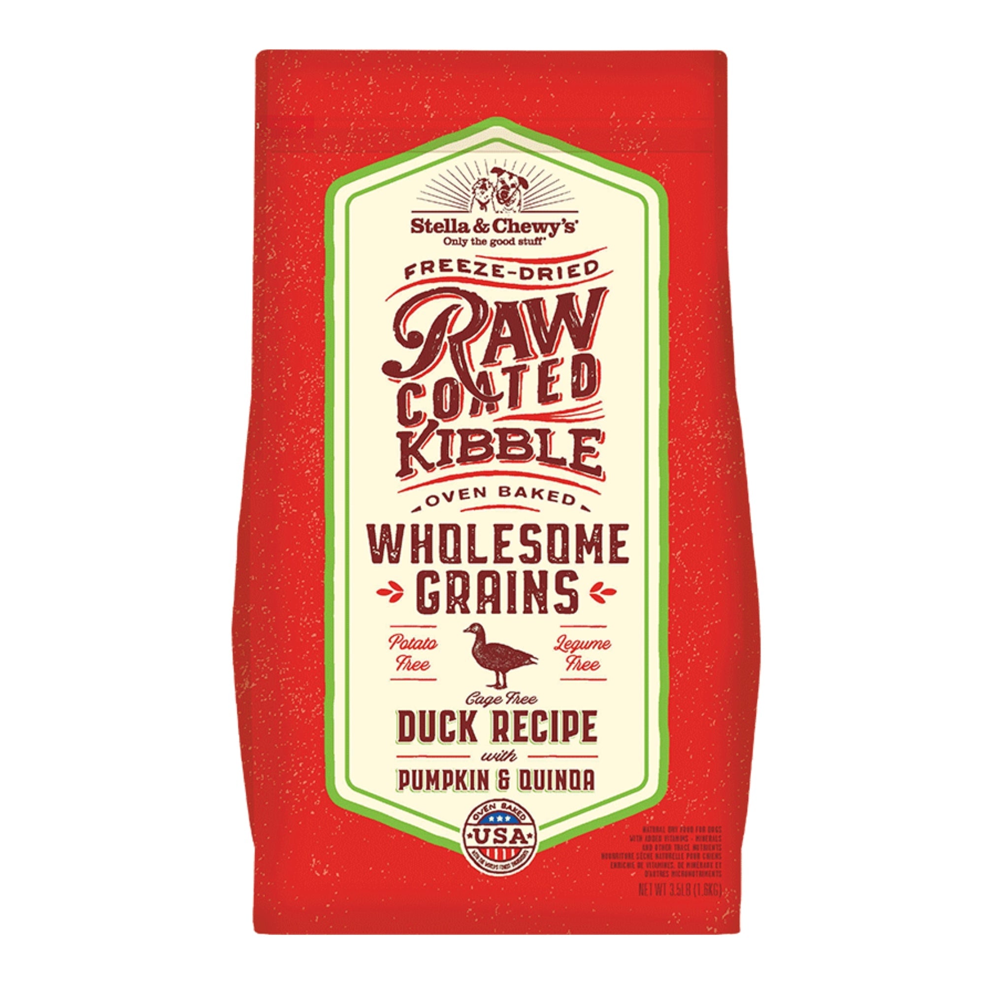 Stella & Chewy's Dog Raw Coated Wholesome Duck 22Lb