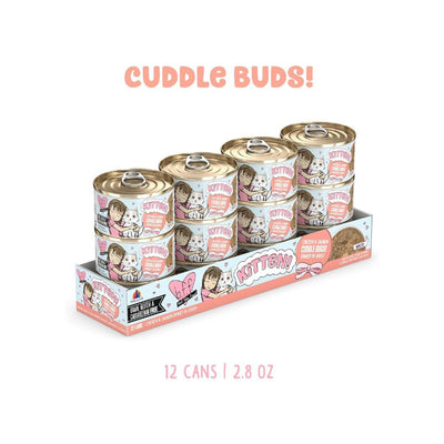 Bff Kitten Cuddle Buds Chicken & Salmon 2.8Oz (case of 12)