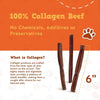 Jack & Pup Dog 6" Collagen Stick 50 Count Display Box