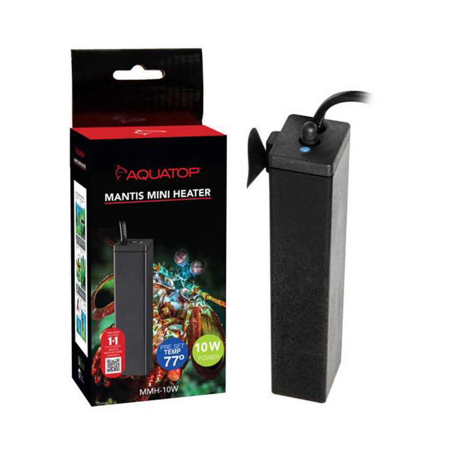 Aquatop Mantis Mini Heater Pre-set 77F 10W