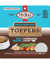 Primal Freeze Dried Cupboard Cuts Toppers Fish 3.5 oz.