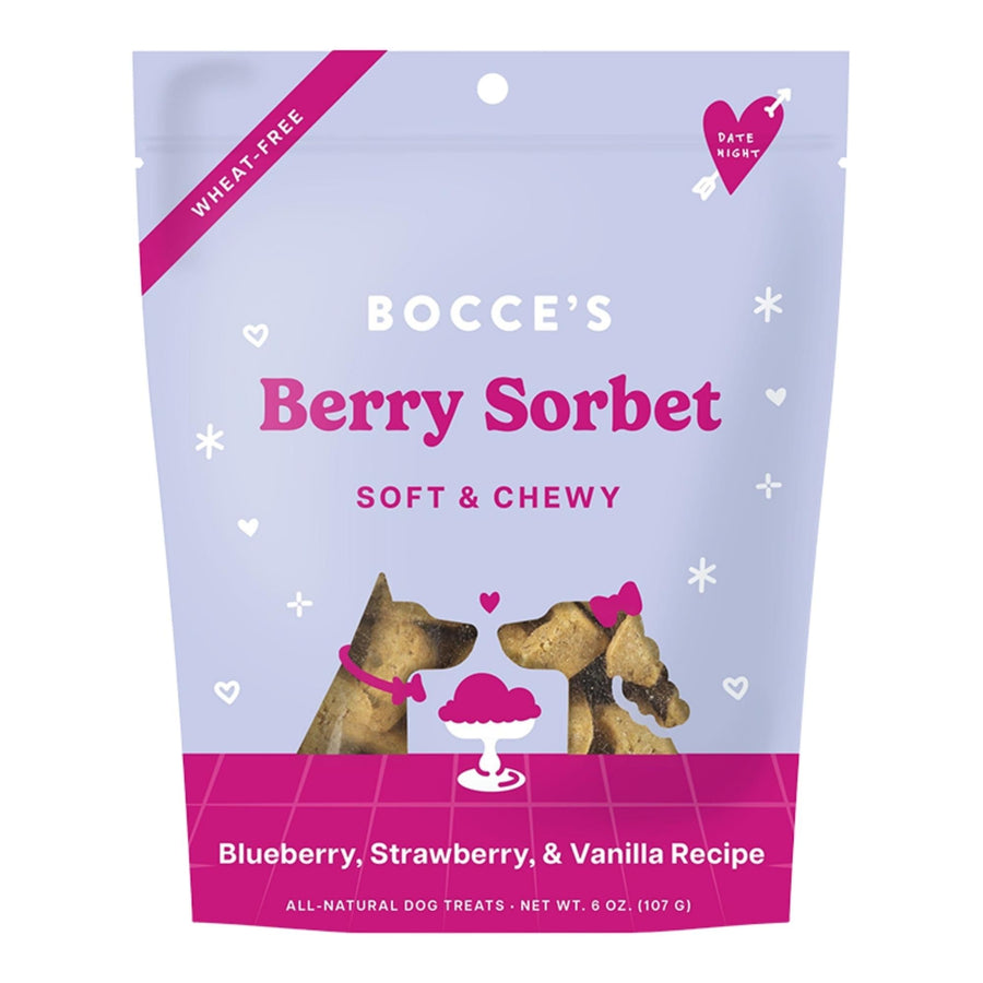 BocceS Bakery Dog Soft & Chewy Berry Sorbet 6oz