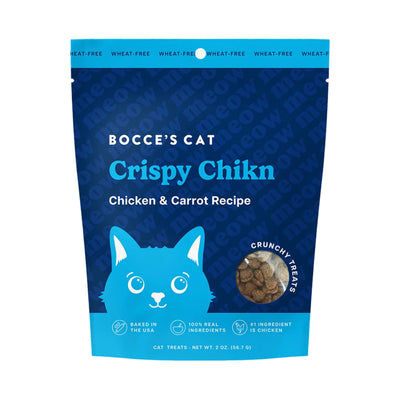 Bocces Bakery Cat Crunchy Crispy Chicken 2oz.