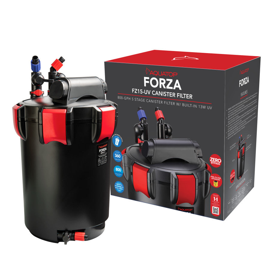 Aquatop FORZA FZ15-UV Canister Filter 1ea