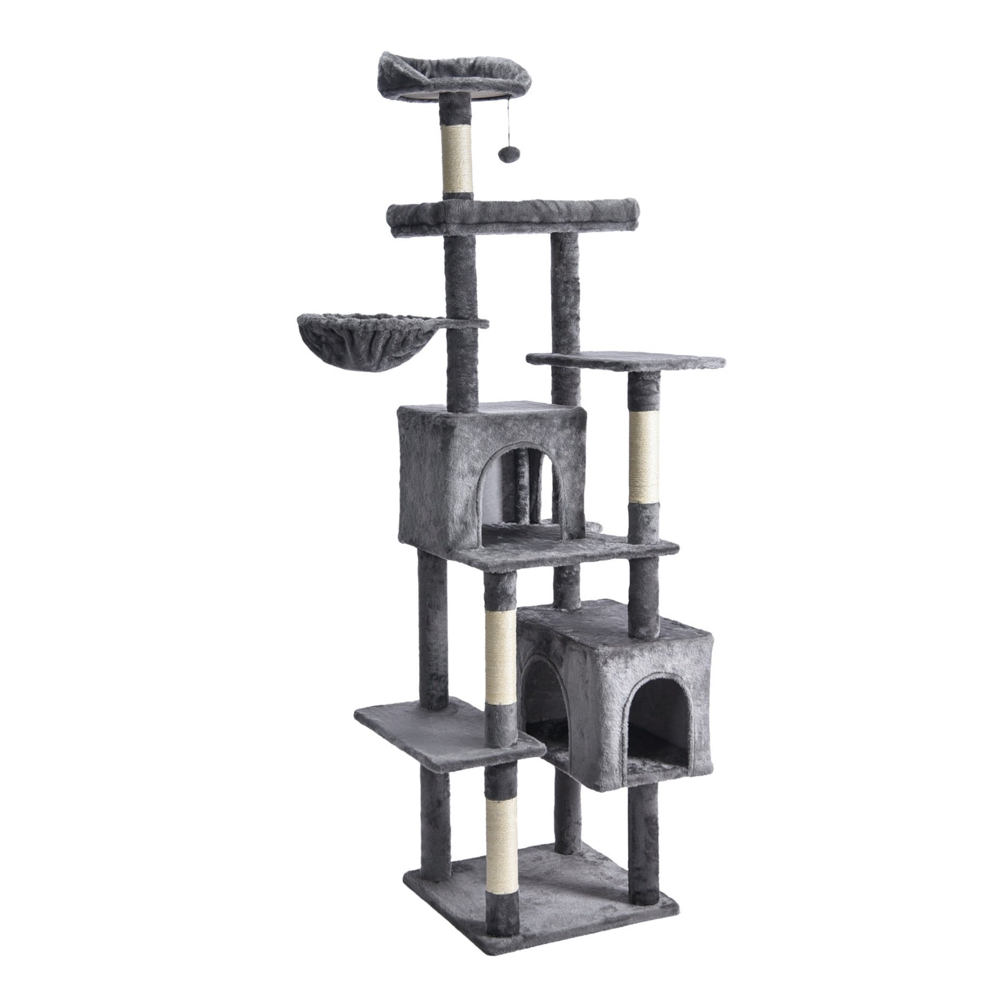 Max & Marlow 7 Level Cat Activity Tree 1ea/75.5 in.