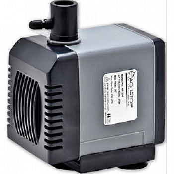 Aquatop NP-306 Aquarium Submersible Water Pump Black, Grey