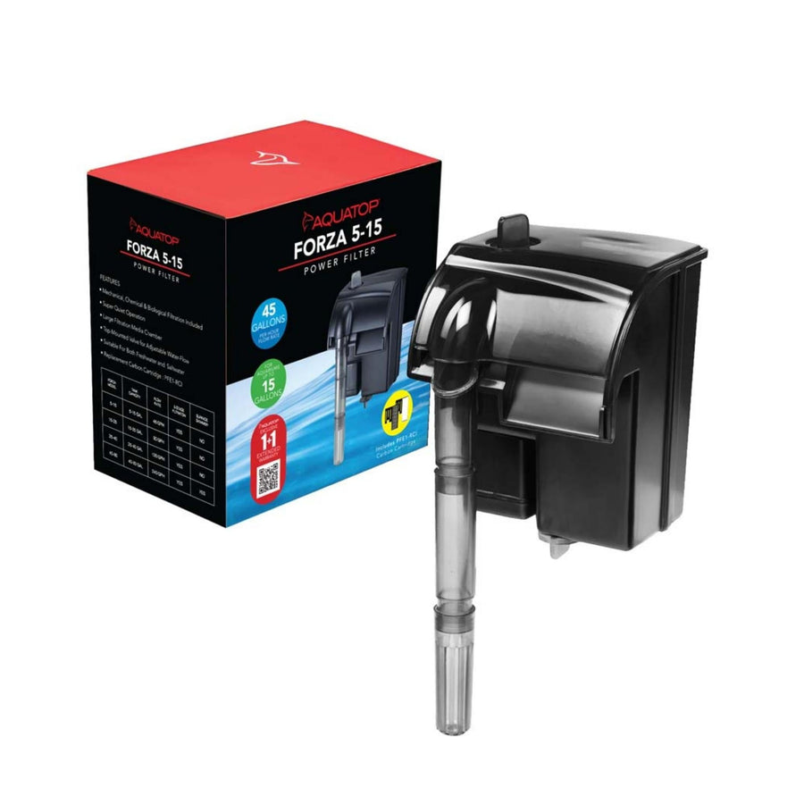 Aquatop FORZA 515 Power Filter Black, 1ea/45 GPH
