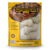 Savory Prime Supreme Knotted Rawhide Bones Bagged Natural 1ea/4-5 in, 4 pk