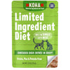 Koha Cat Limited Ingredient Grain Free Shredded Duck 2.8Oz(Case of 24)