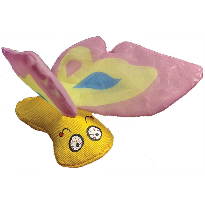 Yeowww Butterfly Catnip Cat Toy Purple,
