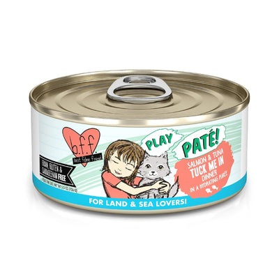 BFF Cat Play Salmon and Tuna Tuck Me In Dinner 5.5oz. (Case of 8)