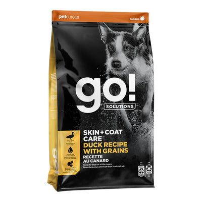Go! Dog Skin & Coat Care Duck With Grain 3.5Lb