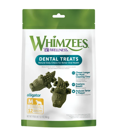 Whimzees Alligators M 12.7 oz. Bag