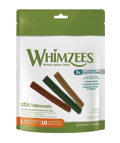 Whimzees Stix Large 14.8 oz. Bag