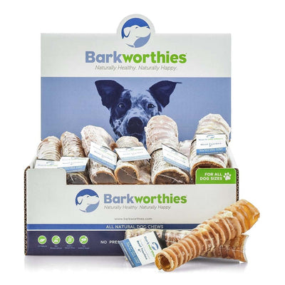 Barkworthies Beef Trachea 12ea/6 in, 12 ct