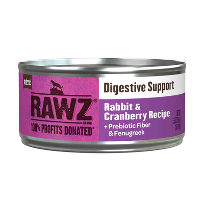 Rawz Digestive Cat 5.5oz. Rabbit Cranberry Pate (Case of 24)