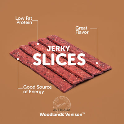 Roam Deli Prepped Bucky Jerky Venison 5oz.