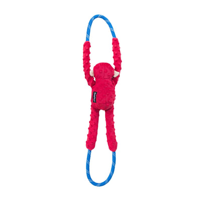 ZippyPaws RopeTugz Dog Toy Monkey, Red, 1ea/LG