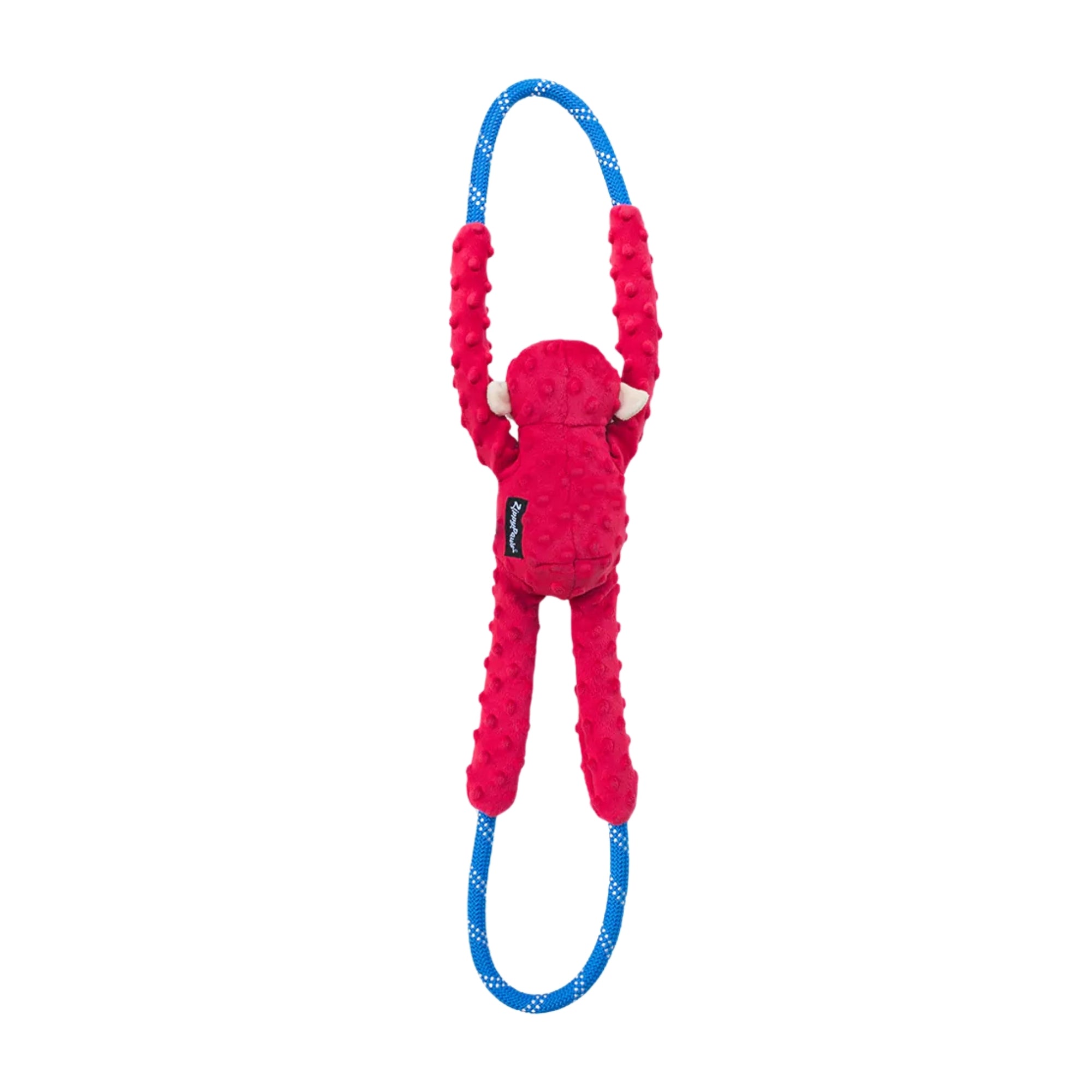 Zippypaws Ropetugz Monkey Red Large