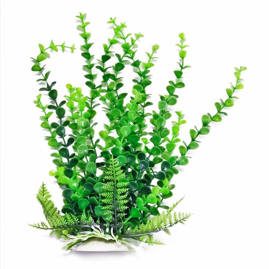 Aquatop Bacopa Aquarium Plant w/Weighted Base Green 6 in