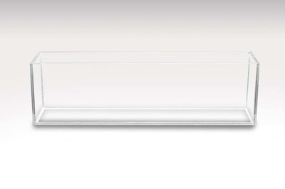 Aquatop High Clarity Bookshelf Style Aquarium Clear, 1ea/12 gal, 8X35X10 in