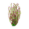 Aquatop Aquarium Plant with Weighted Base Green, Pink 1ea/30 in, Tall