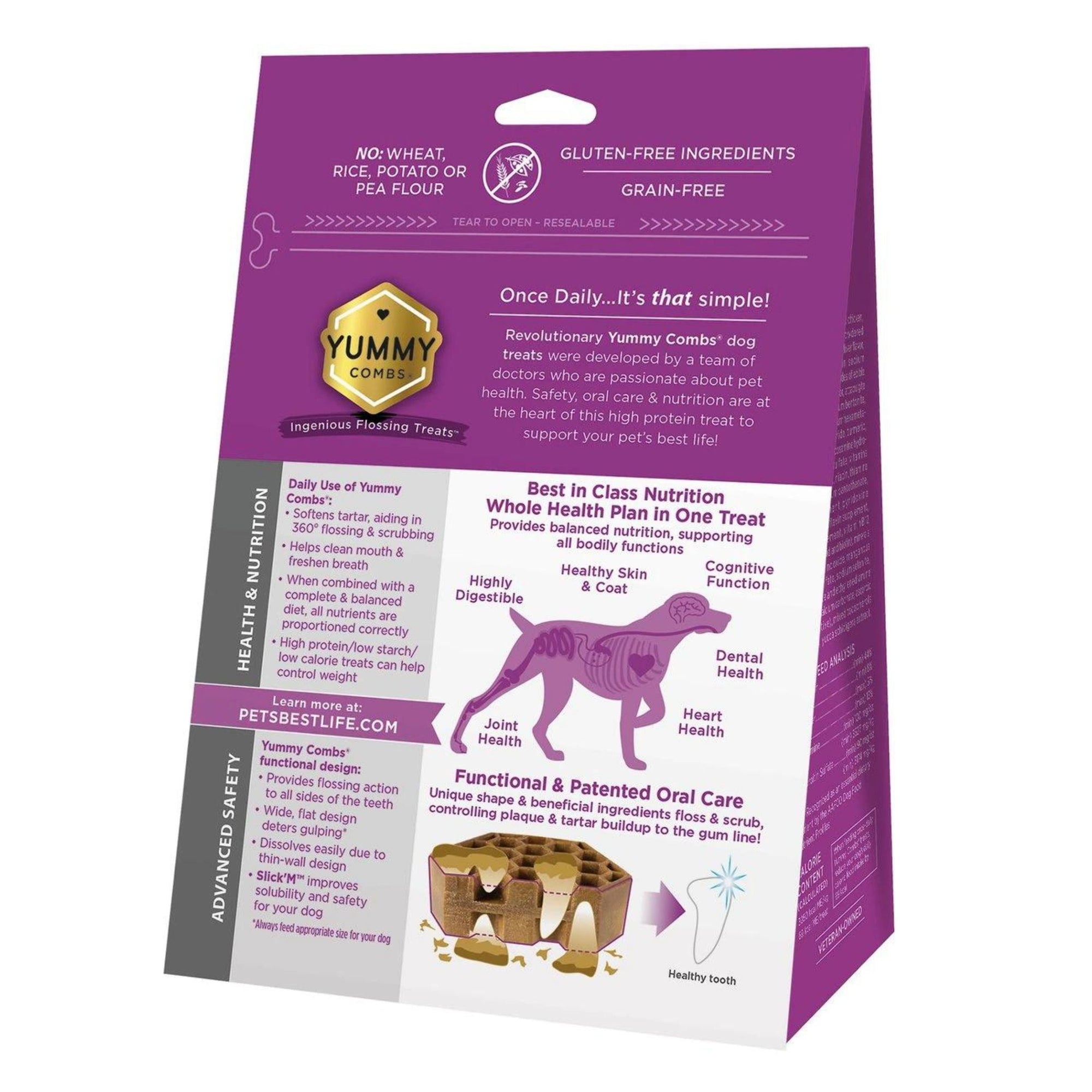 Yummy Combs Dog 12oz. Dental Small