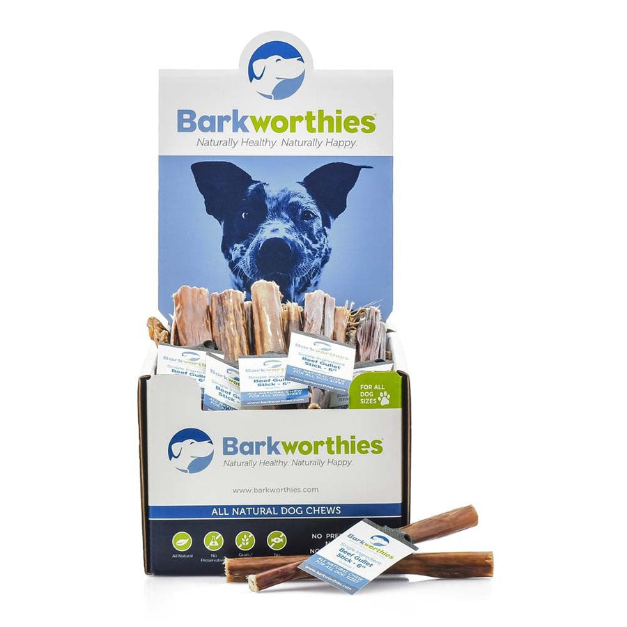Barkworthies Beef Gullet Let Stk 6 Inch