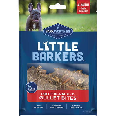 Barkworthies Dog Gullet Bites 5oz.