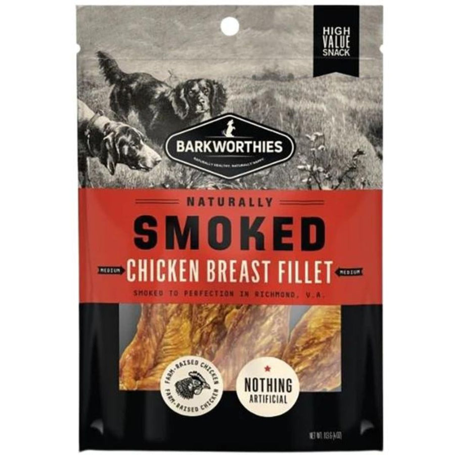 Barkworthies Smoked Chicken Breast Fillet Dog Treat 1ea/MD, 4 oz
