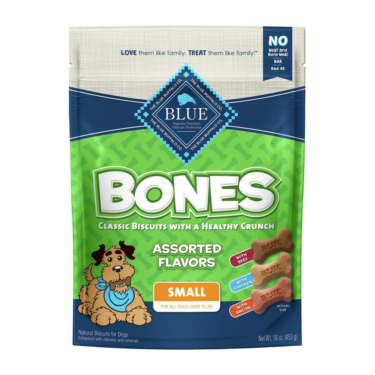 Blue Buffalo Bones Dog Mini 12oz.